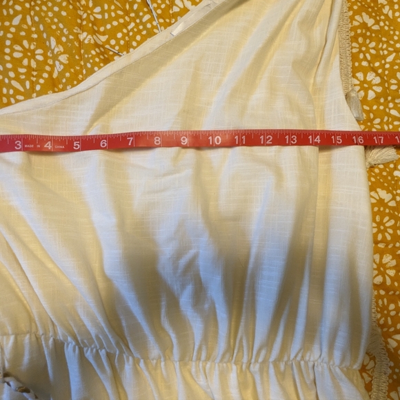 Anthropologie Corey Lynn Calter Athena One Shoulder Greek Dress - Picture 3 of 7